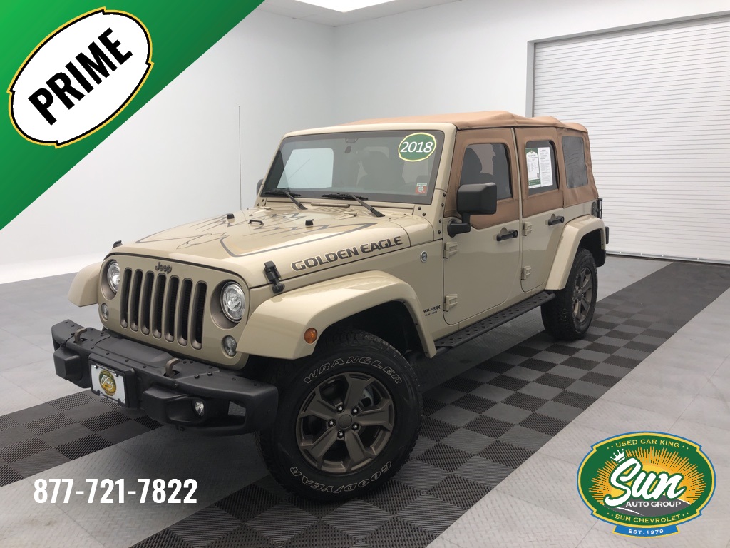 Pre Owned 2018 Jeep Wrangler Jk Unlimited Sport 4d Sport Utility